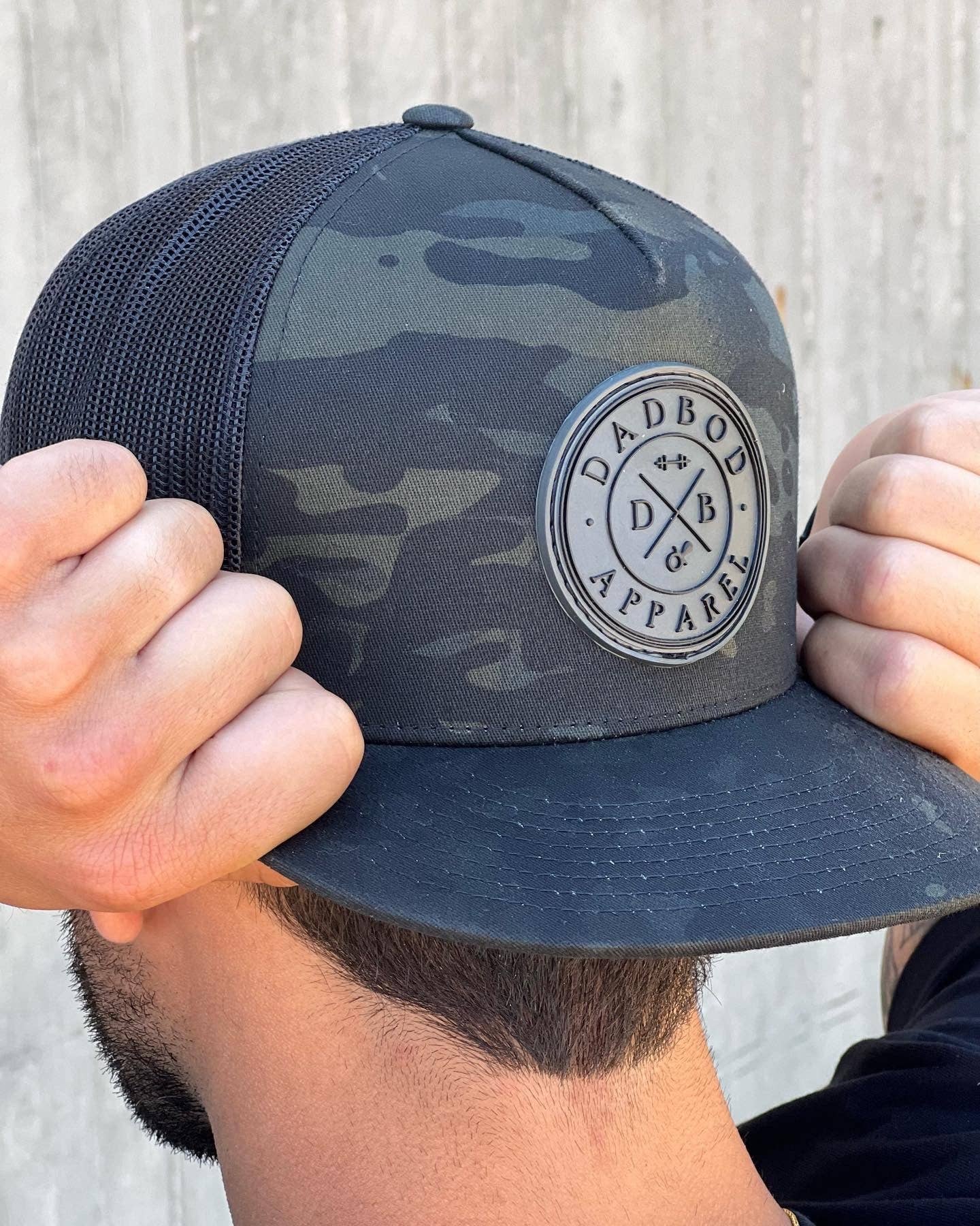 Multicam Black Logo Trucker Hat (3D Logo)