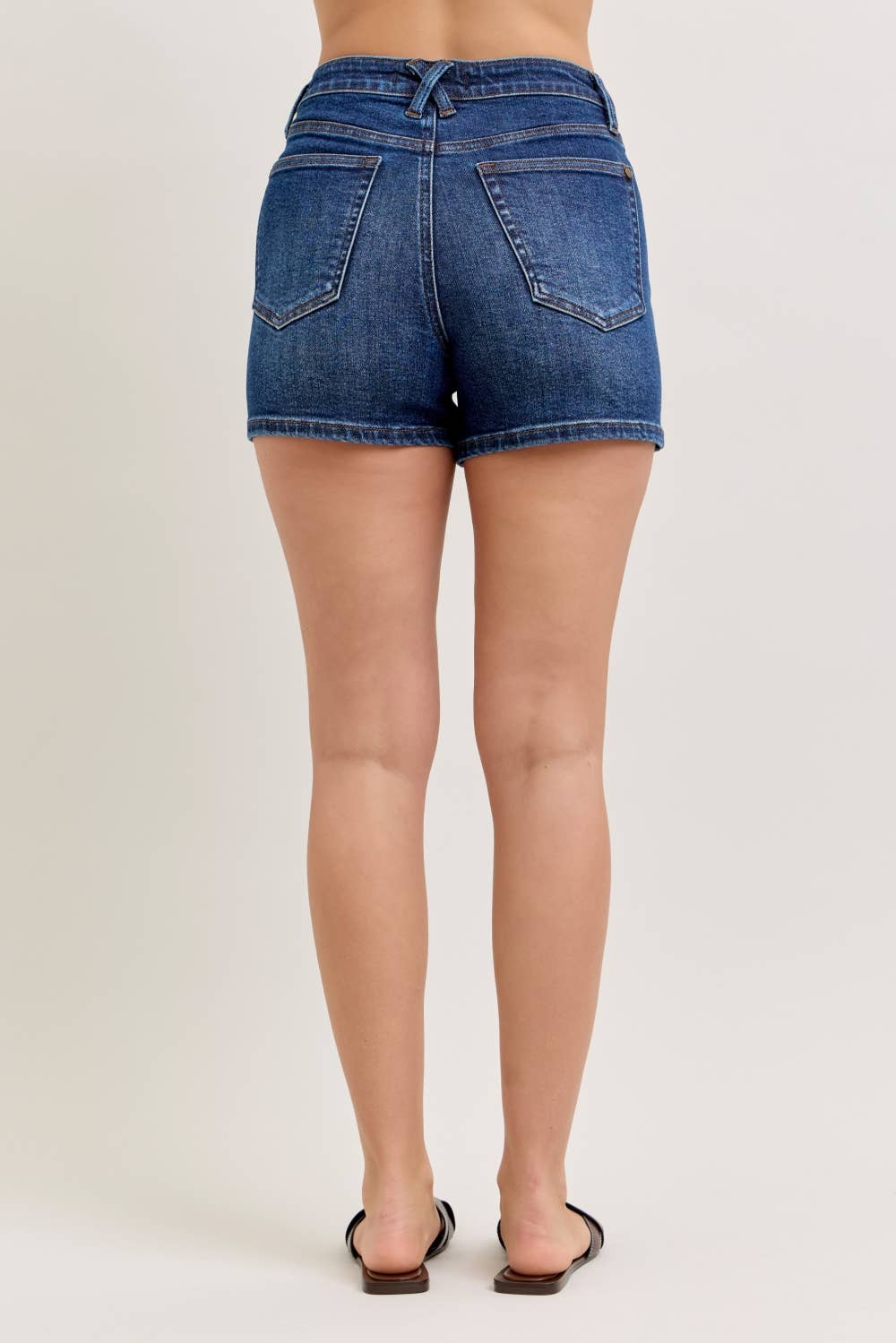 Judy Blue HW T.C. Slim Short