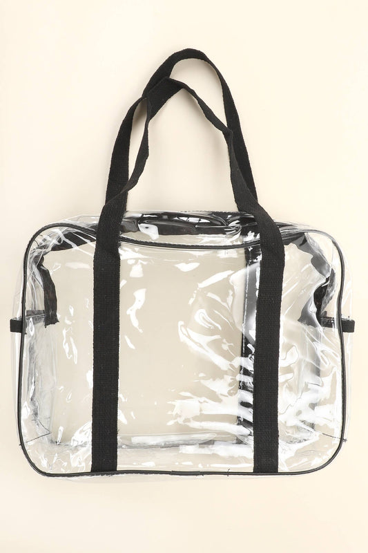 Clear Transparent Stadium Approved Tote Bag