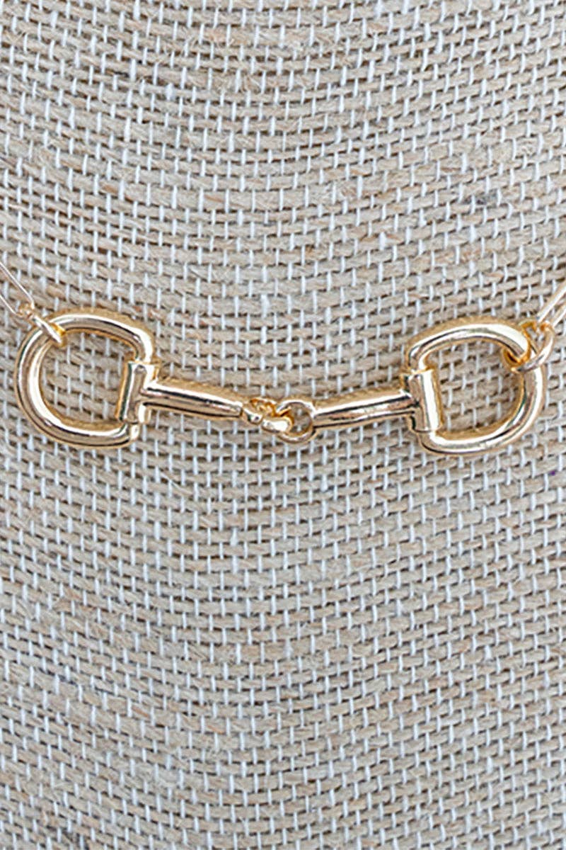 TIPI Bridle Row Goldtone Necklace