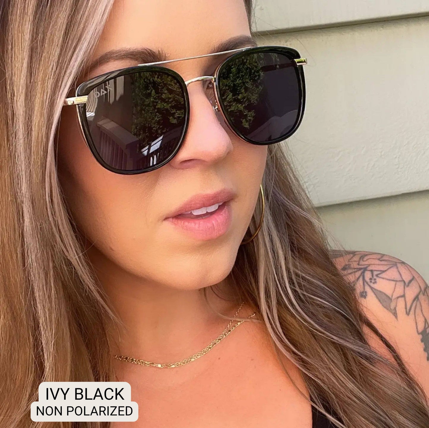 Ivy - Dax Women's Oversized Square Sunglasses