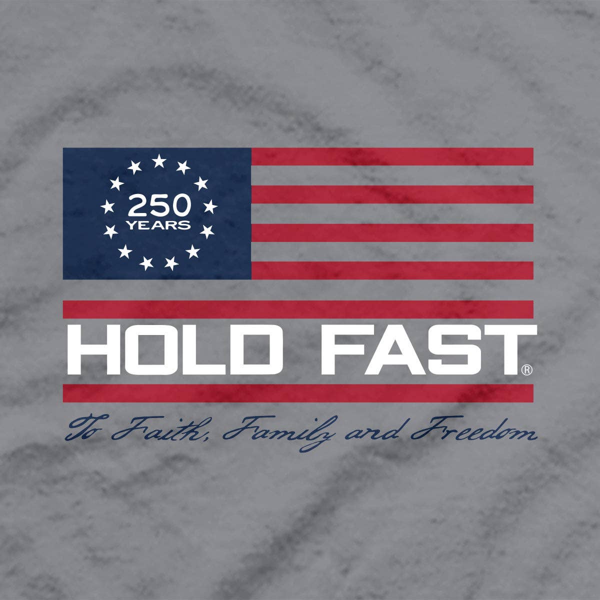 Kerusso HOLD FAST Adult T-Shirt Colonial Soldier