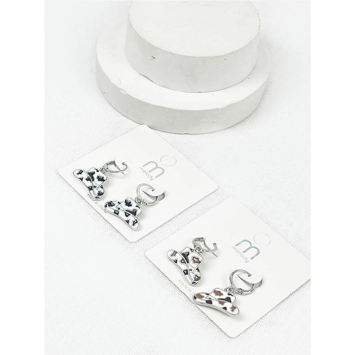 Western Cowgirl Hat Earrings