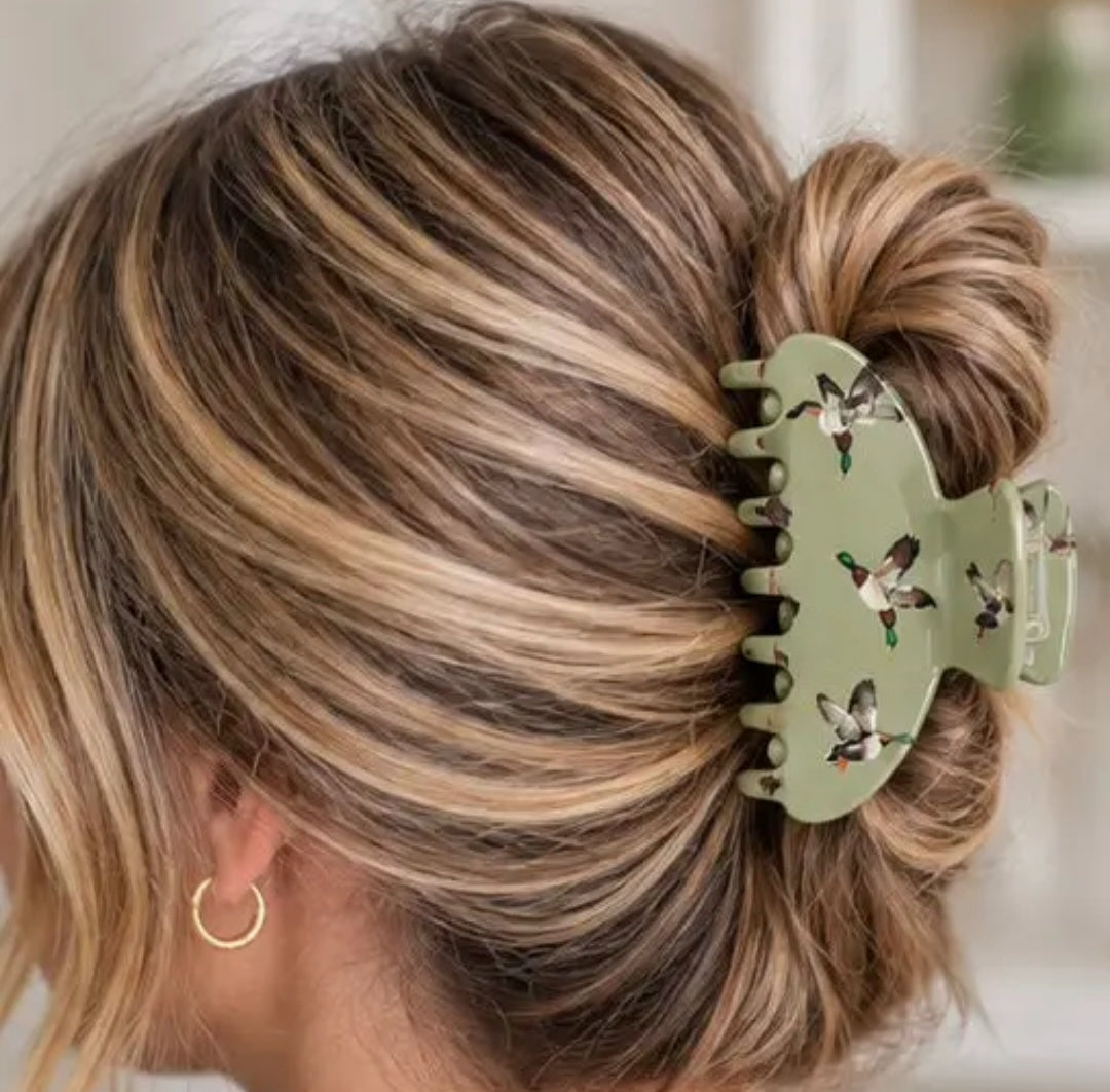Green Duck Claw Clip Preorder