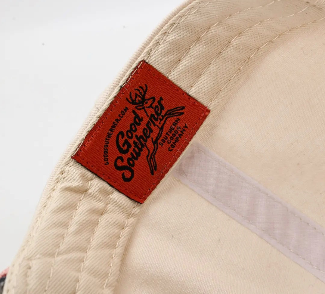 Darlin' Script Hat - Cream/Camo Bill