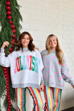 Poppy and Pine Christmas 2 sided Mock Sweatshirt Preorder
