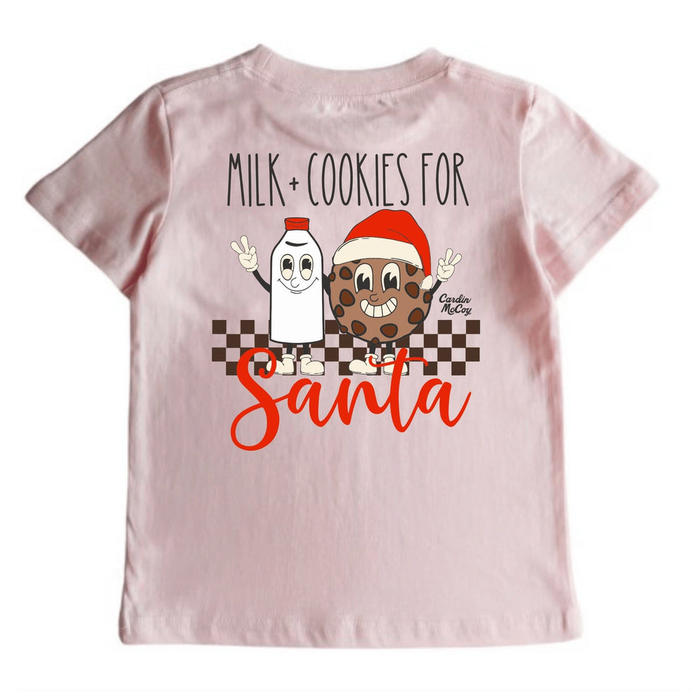Cardin McCoy Kids' Milk & Cookies Short-Sleeve Tee