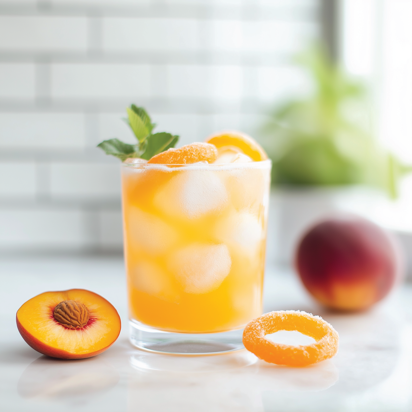 Jordan's Skinny Mixes Flavor Burst - Sugar Free Peach Ring + Energy