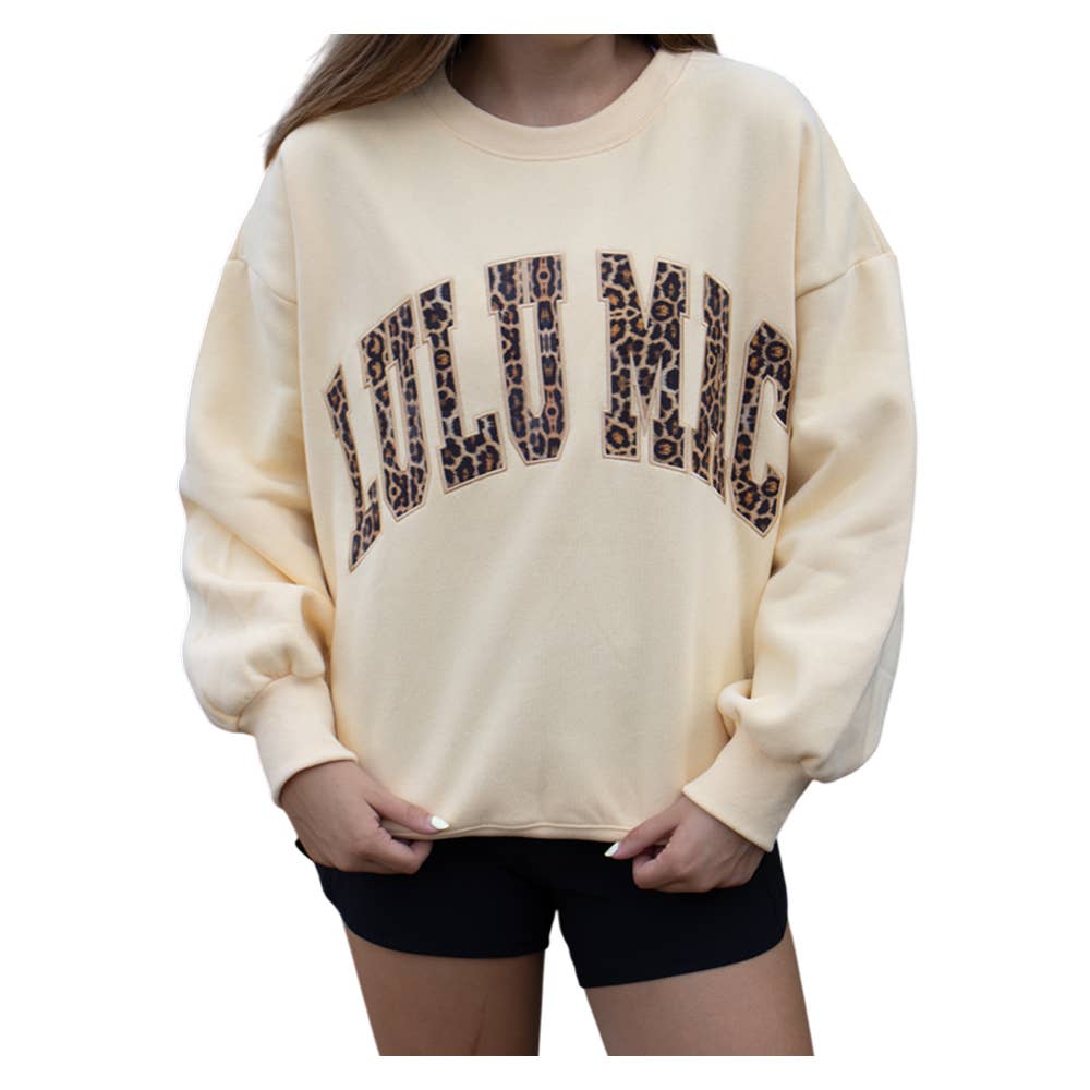 Lulu Mac Butter Leopard Sweatshirt