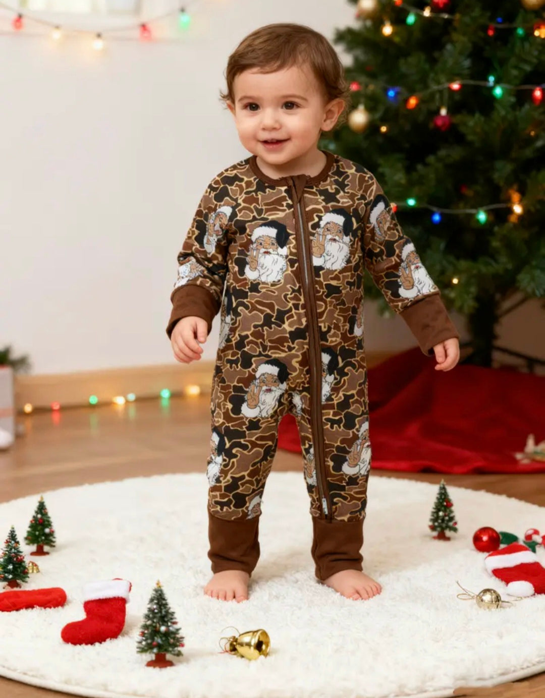 Santa Camo Christmas Sleeper