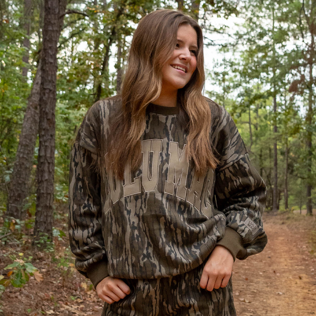 Lulu Mac Mossy Oak Sweatshirt Preorder- Multiple colors