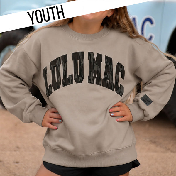 Lulu Mac Greige w/ Mossy Oak Bottomland Youth