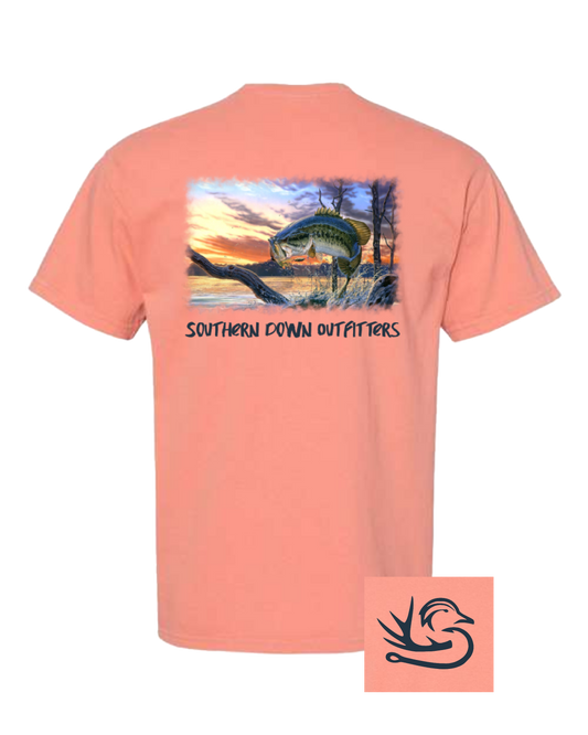 Southern Down Outfitters Bass Jumping Tee