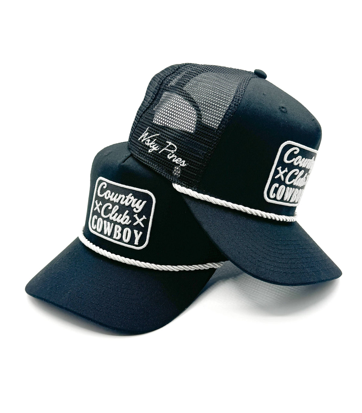 "Country Club Cowboy" Rope Trucker Hat