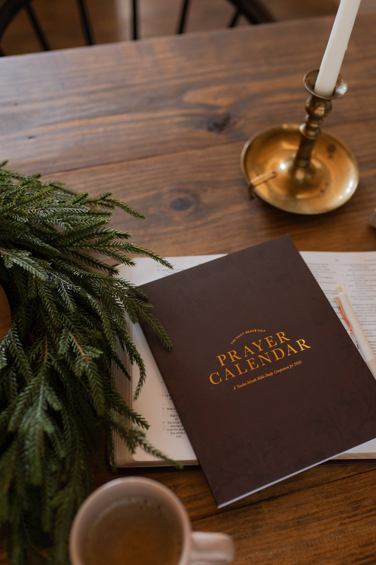 2026 Prayer Calendar by The Daily Grace Co.