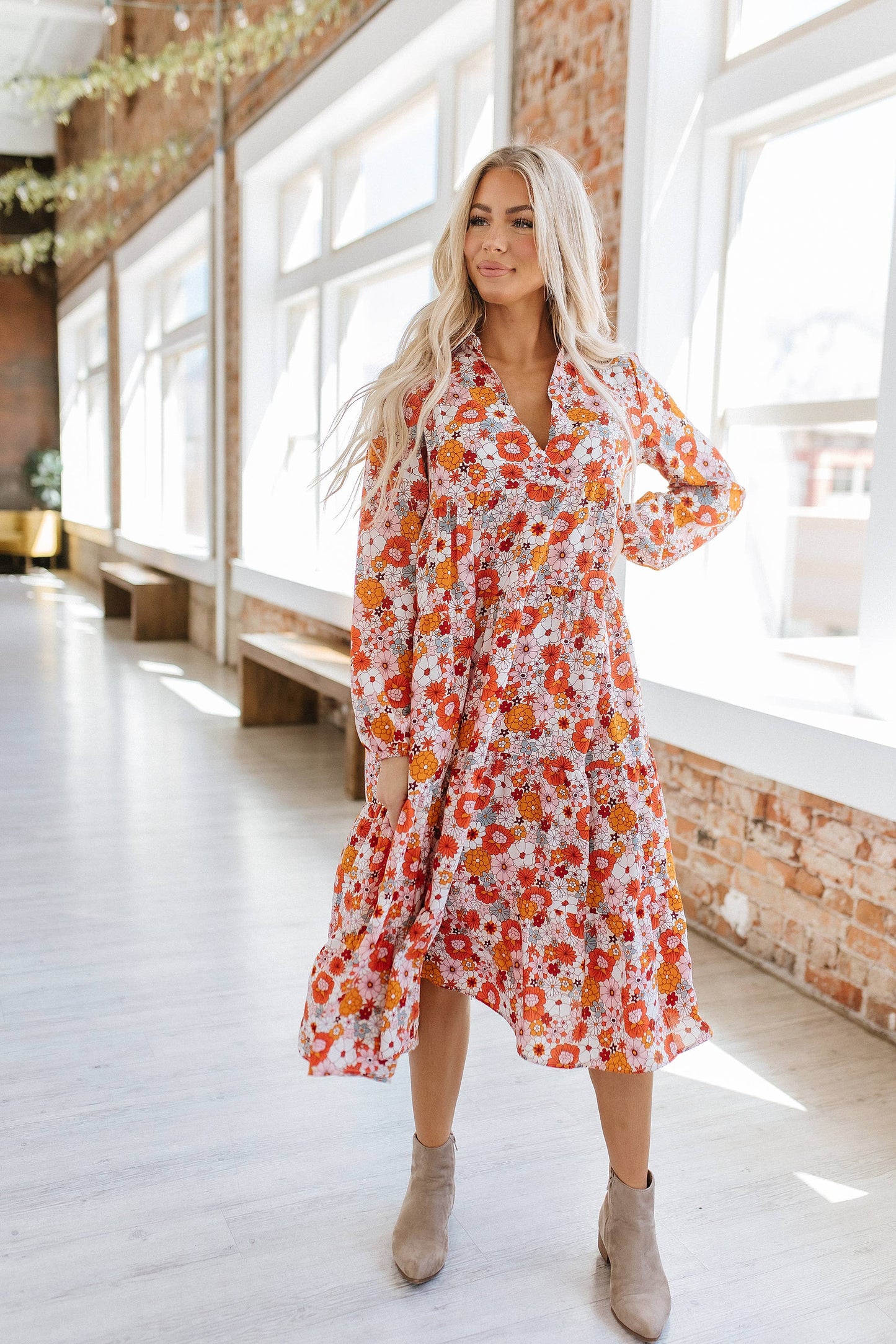 Londyn Floral Boho Dress