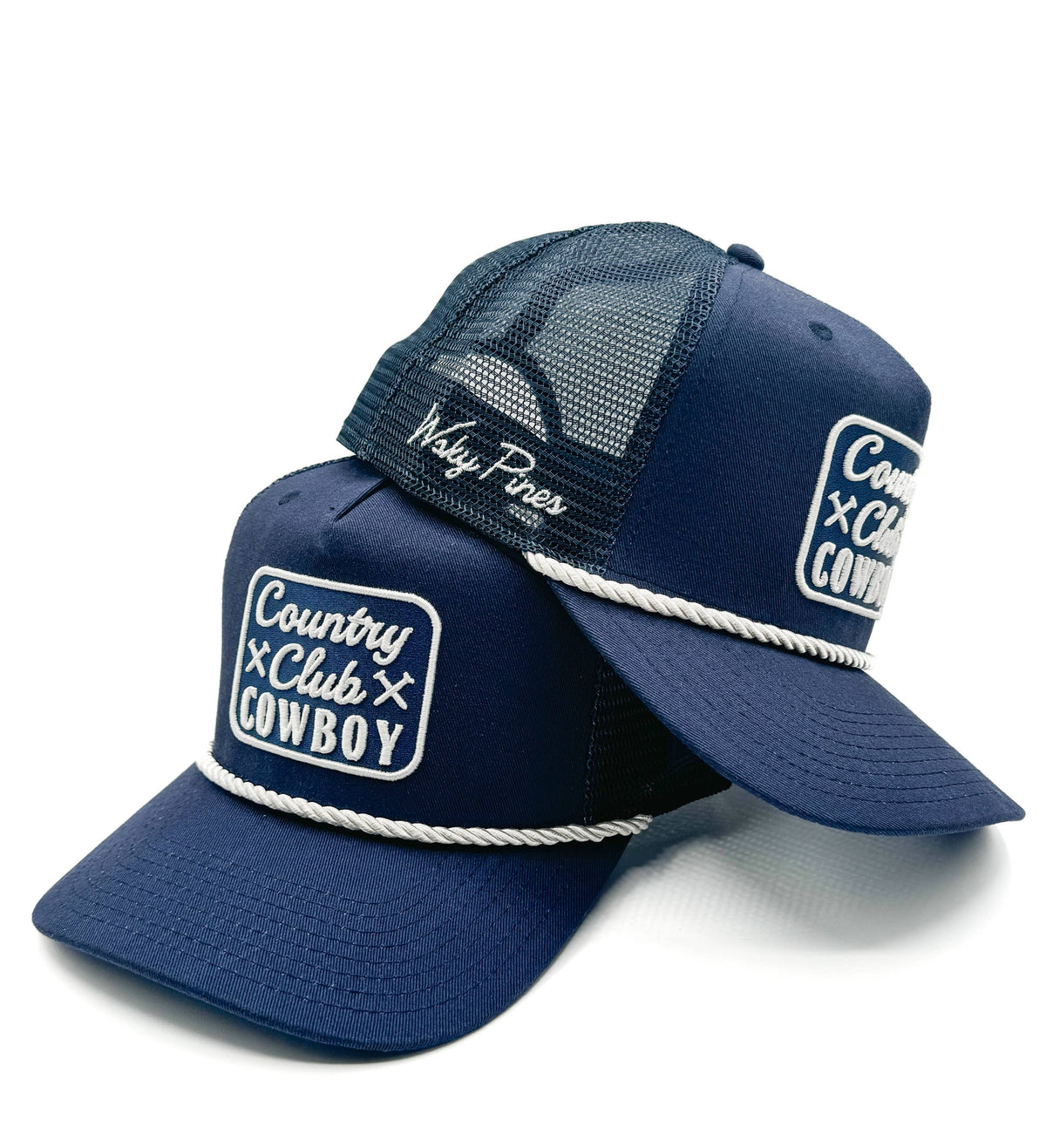 "Country Club Cowboy" Rope Trucker Hat