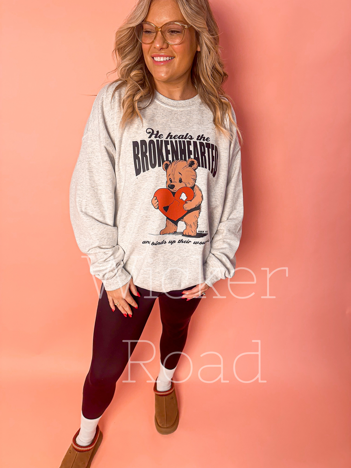 He Heals the Brokenhearted Sweatshirt