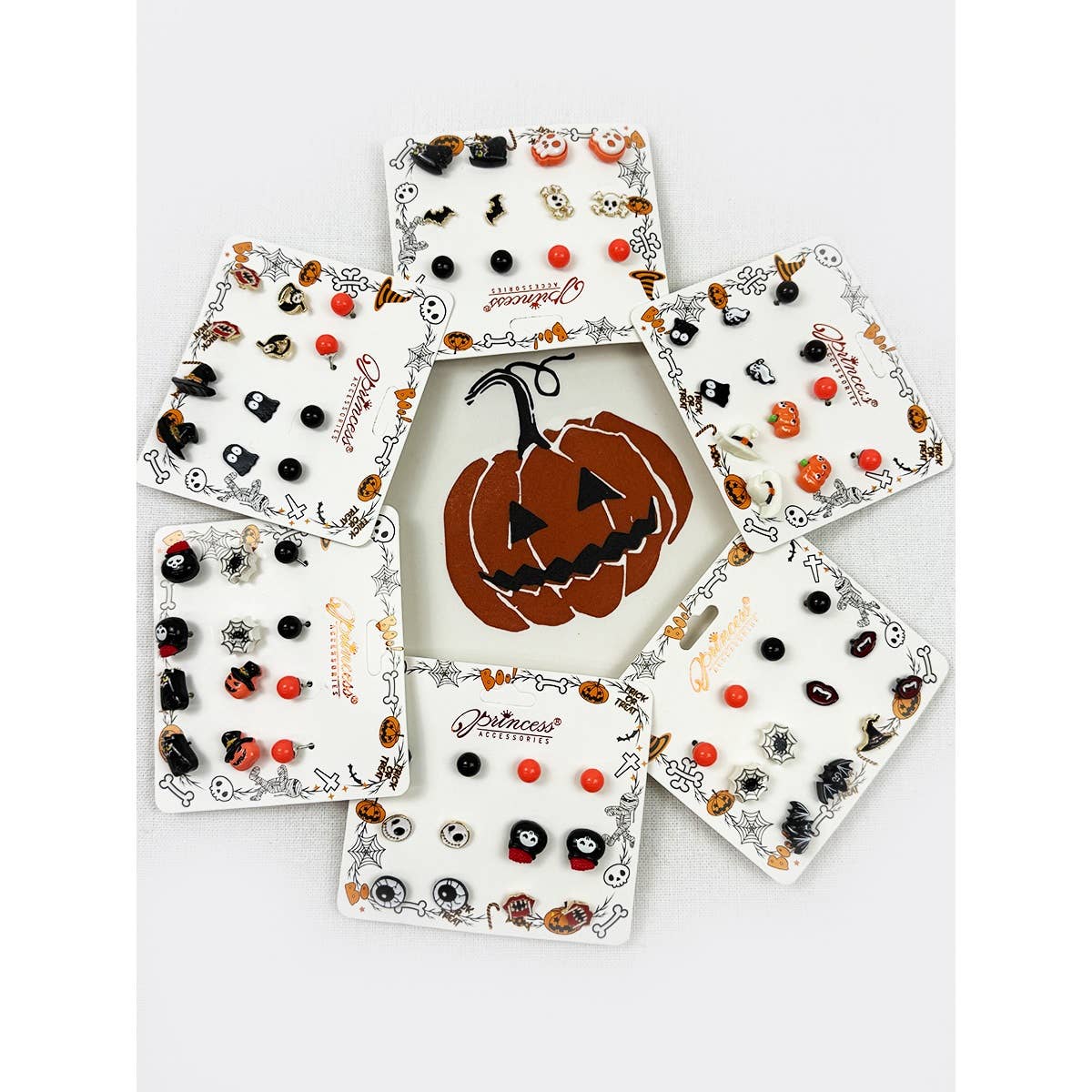 Cute Halloween Theme Earring Set