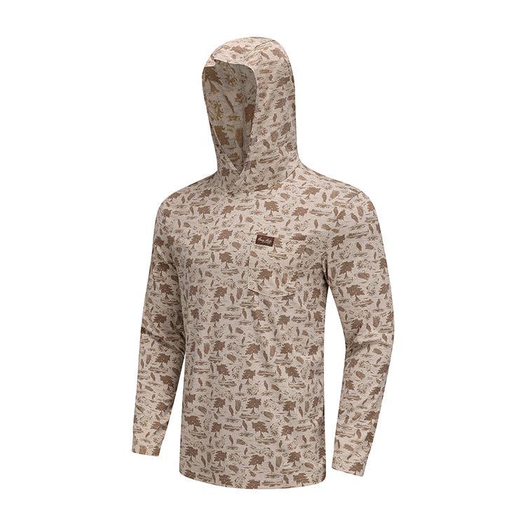 Honey Hole LS Performance Hoodie - Bayou Bait