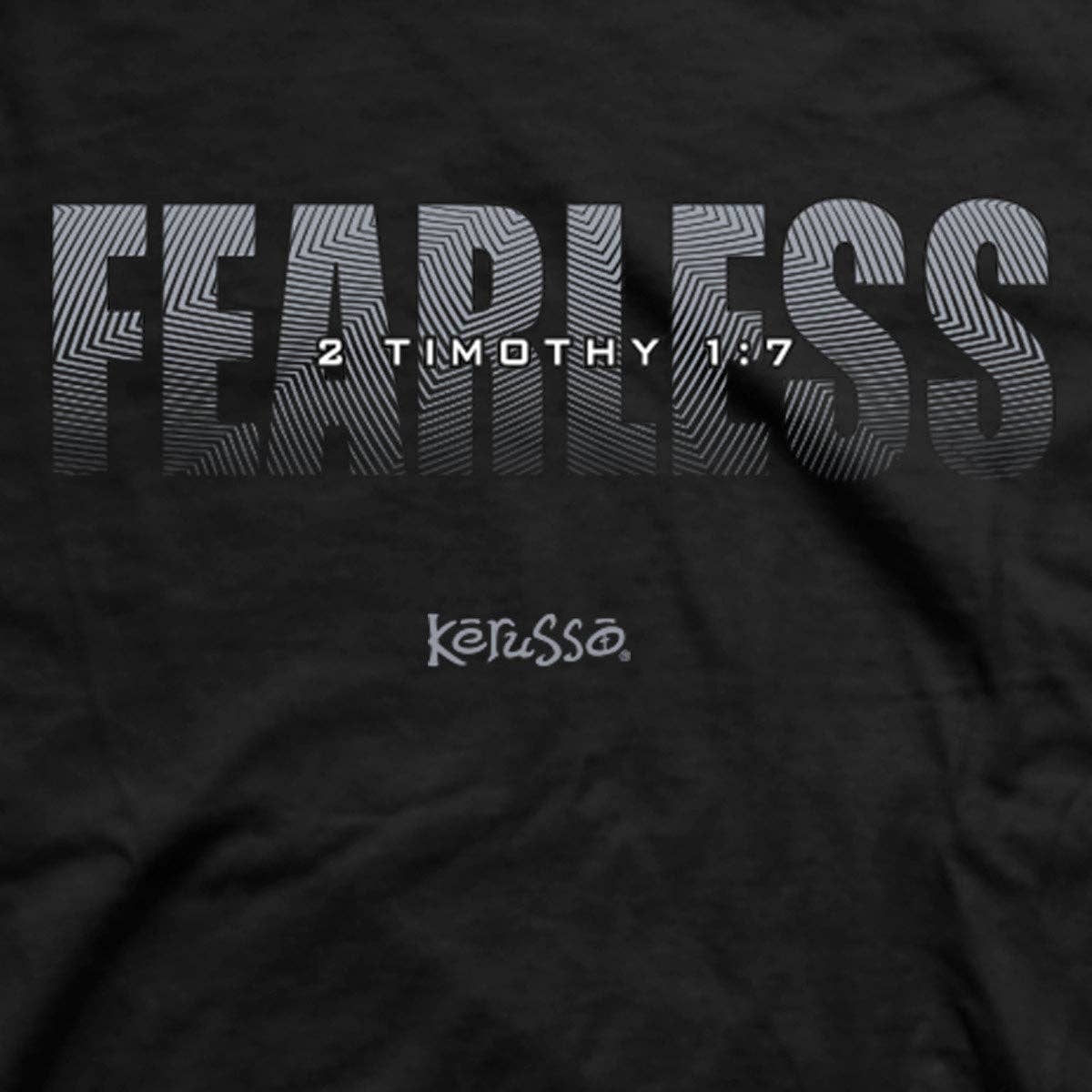 Kerusso Men's Christian T-Shirt Fearless
