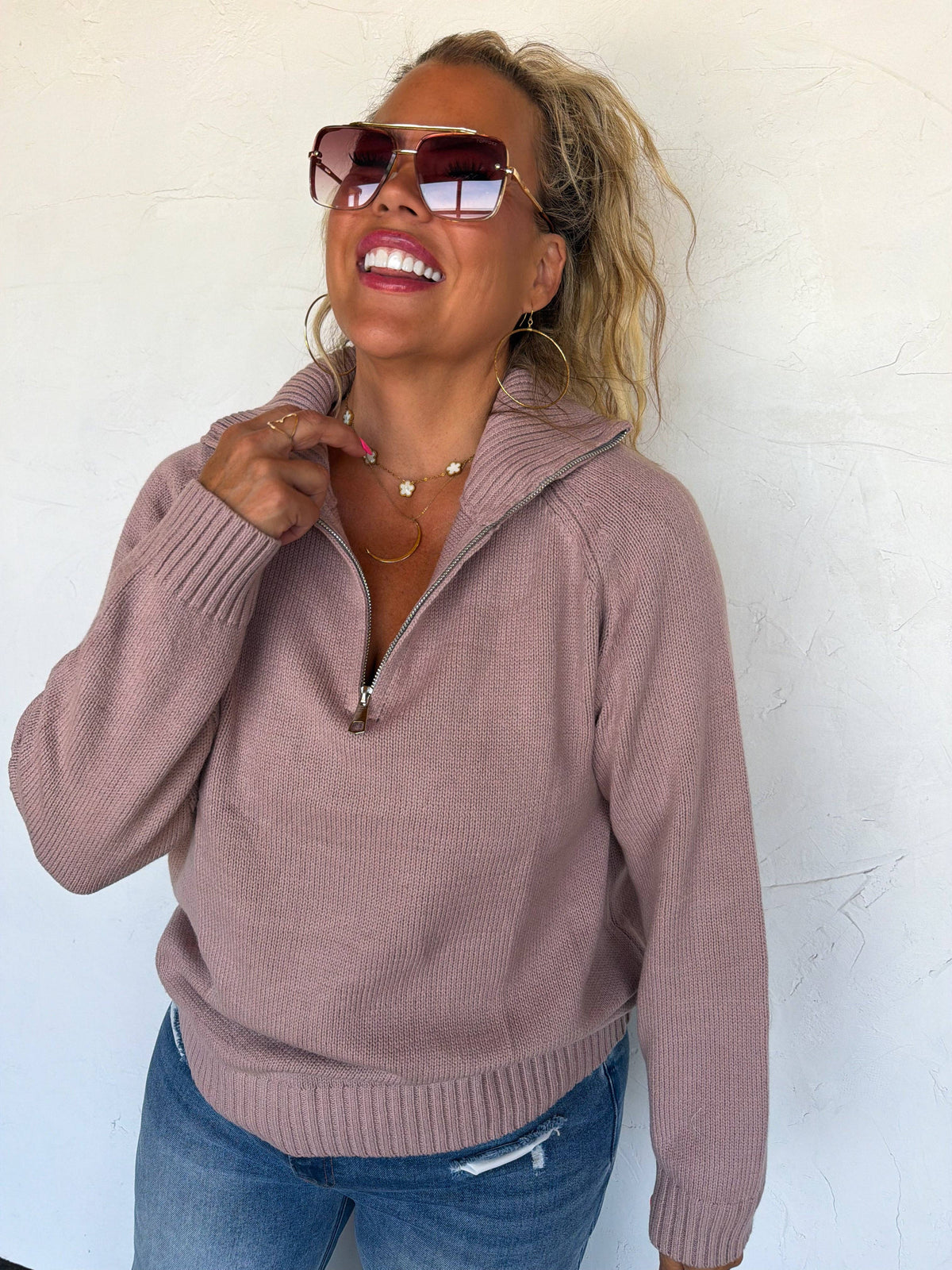 Blakely FIELD & STABLE QUARTER ZIP PULLOVER