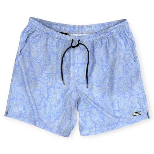 Honey Hole The Weekender Shorts - Fish Topo