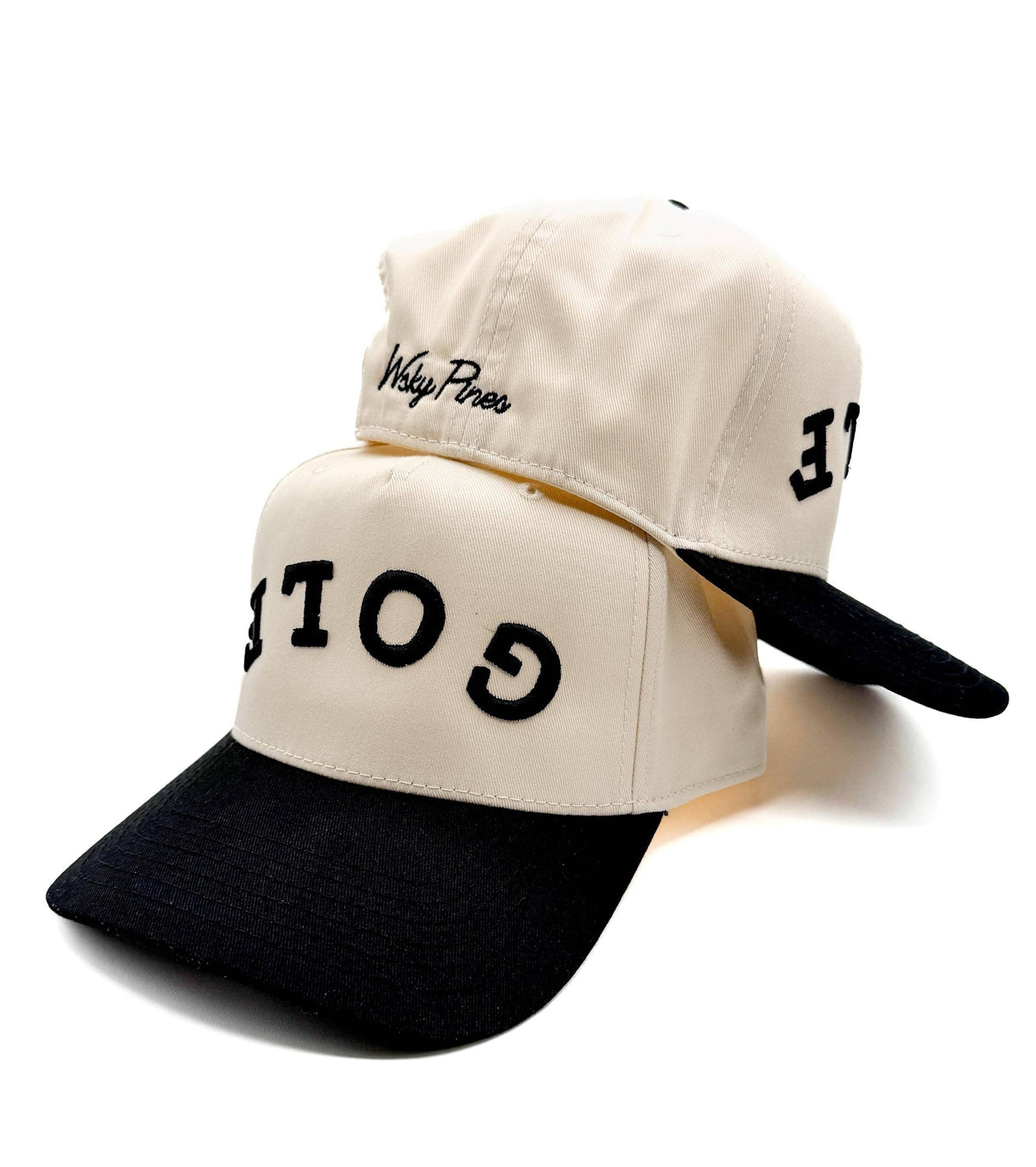 Embroidered "GOLF" Trucker Hat: Country Club Style