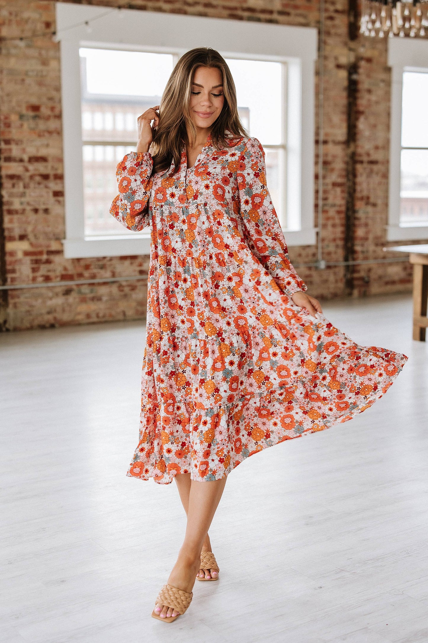 Londyn Floral Boho Dress