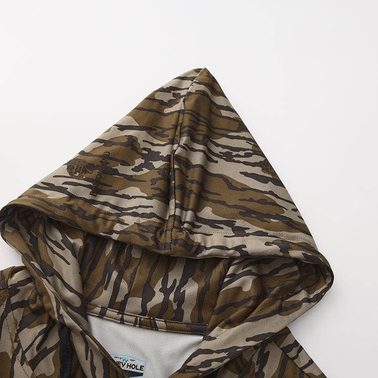 Honey Hole Blindside Hoodie - Mossy Oak Bottomland