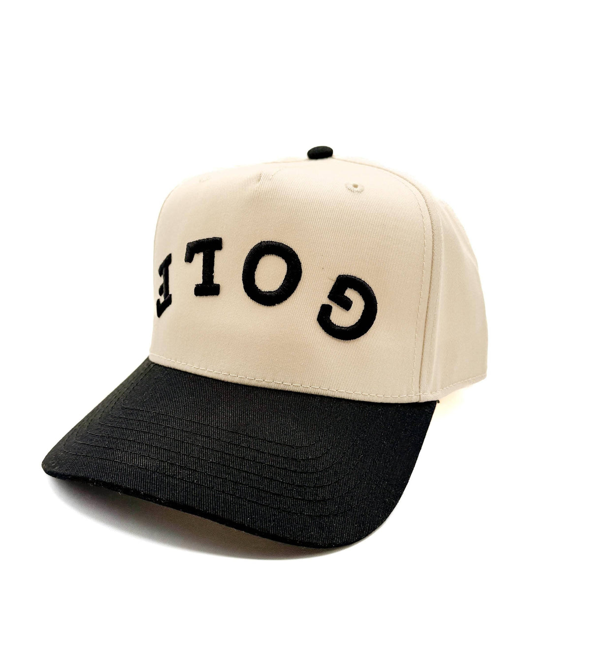 Embroidered "GOLF" Trucker Hat: Country Club Style