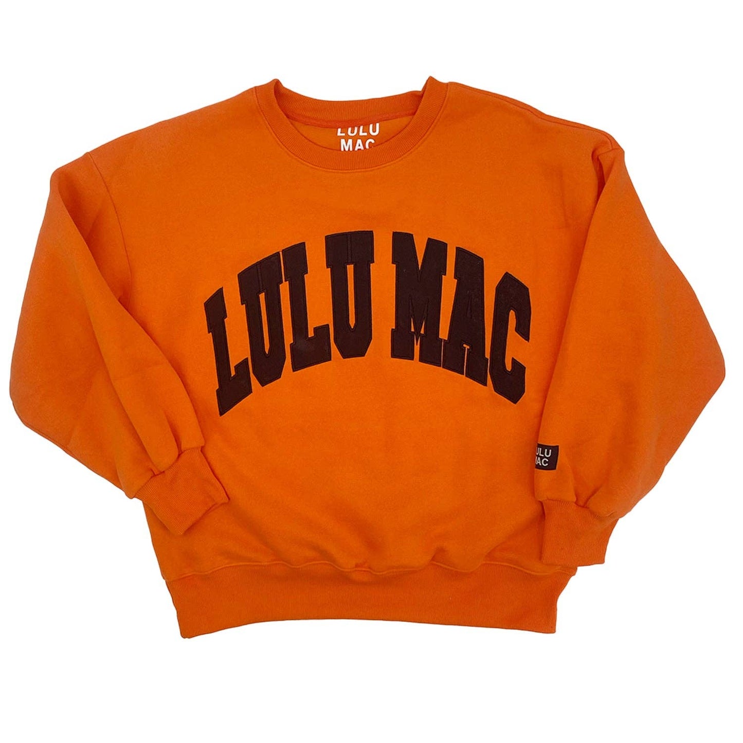 Lulu Mac Orange/Black Sweatshirt