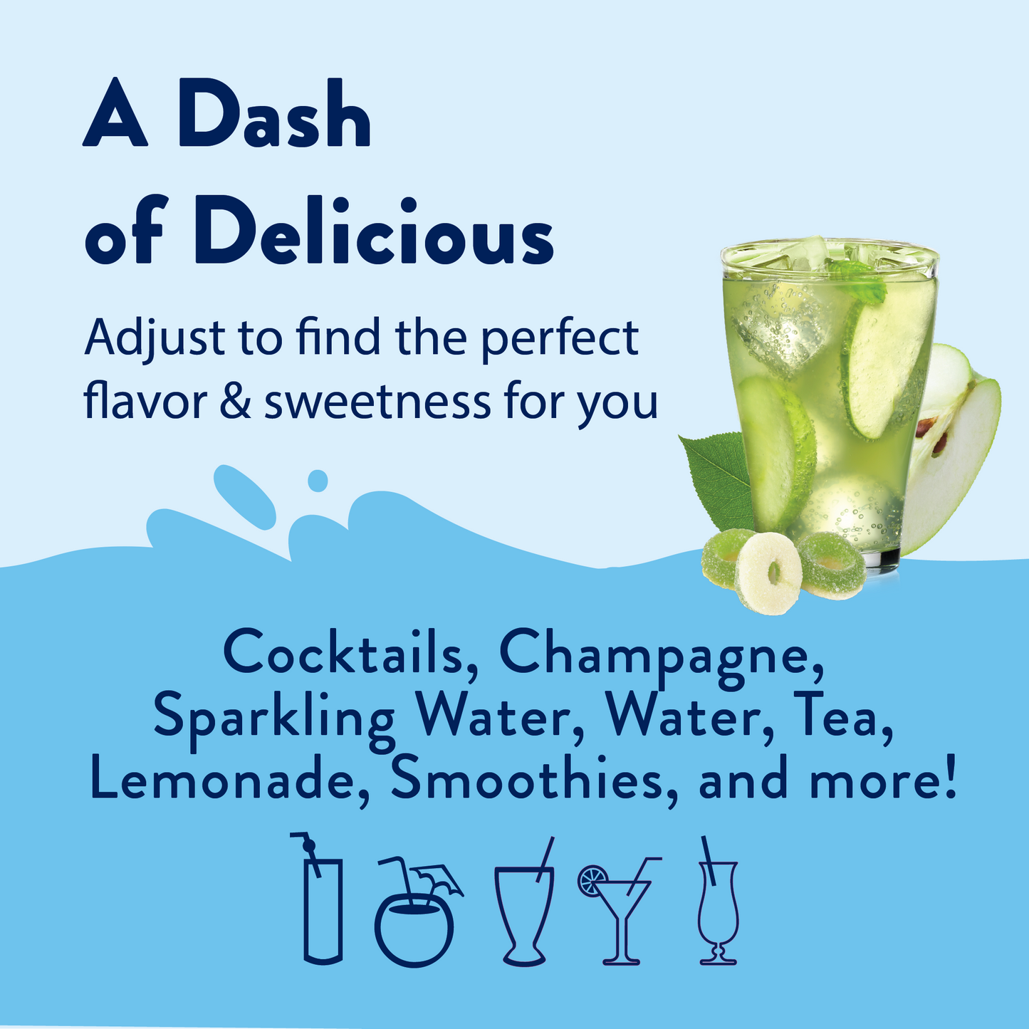 Jordan's Skinny Mixes Sugar Free Dragon™ Syrup - Sour Green Apple Syrup
