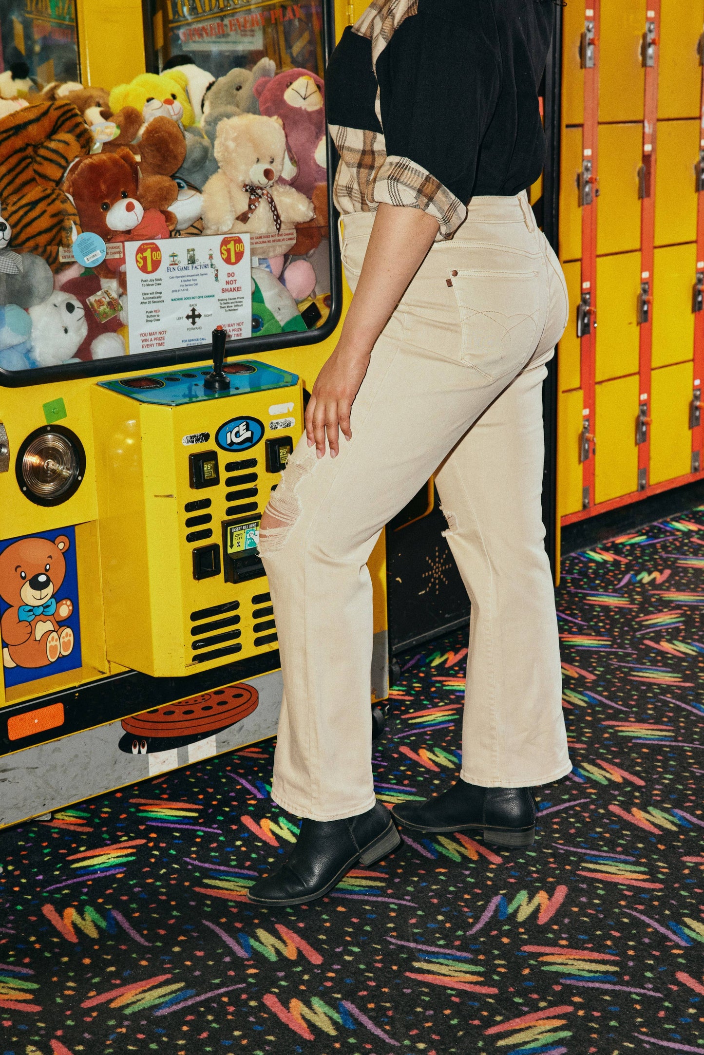 Judy Blue HW Garment Dyed Destroy 90's Straight - Plus