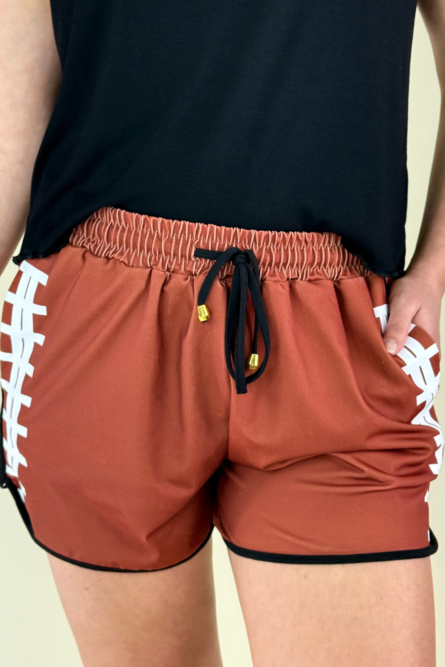 Touchdown Drawstring Everyday Shorts