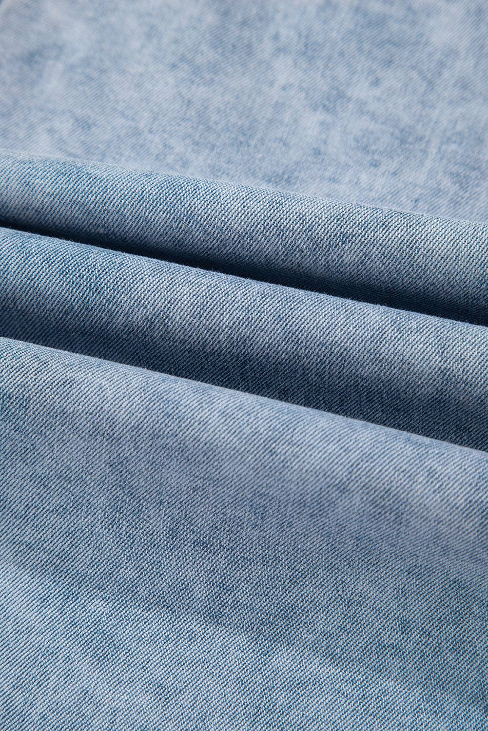 Denim Mineral Wash Sleeveless Top