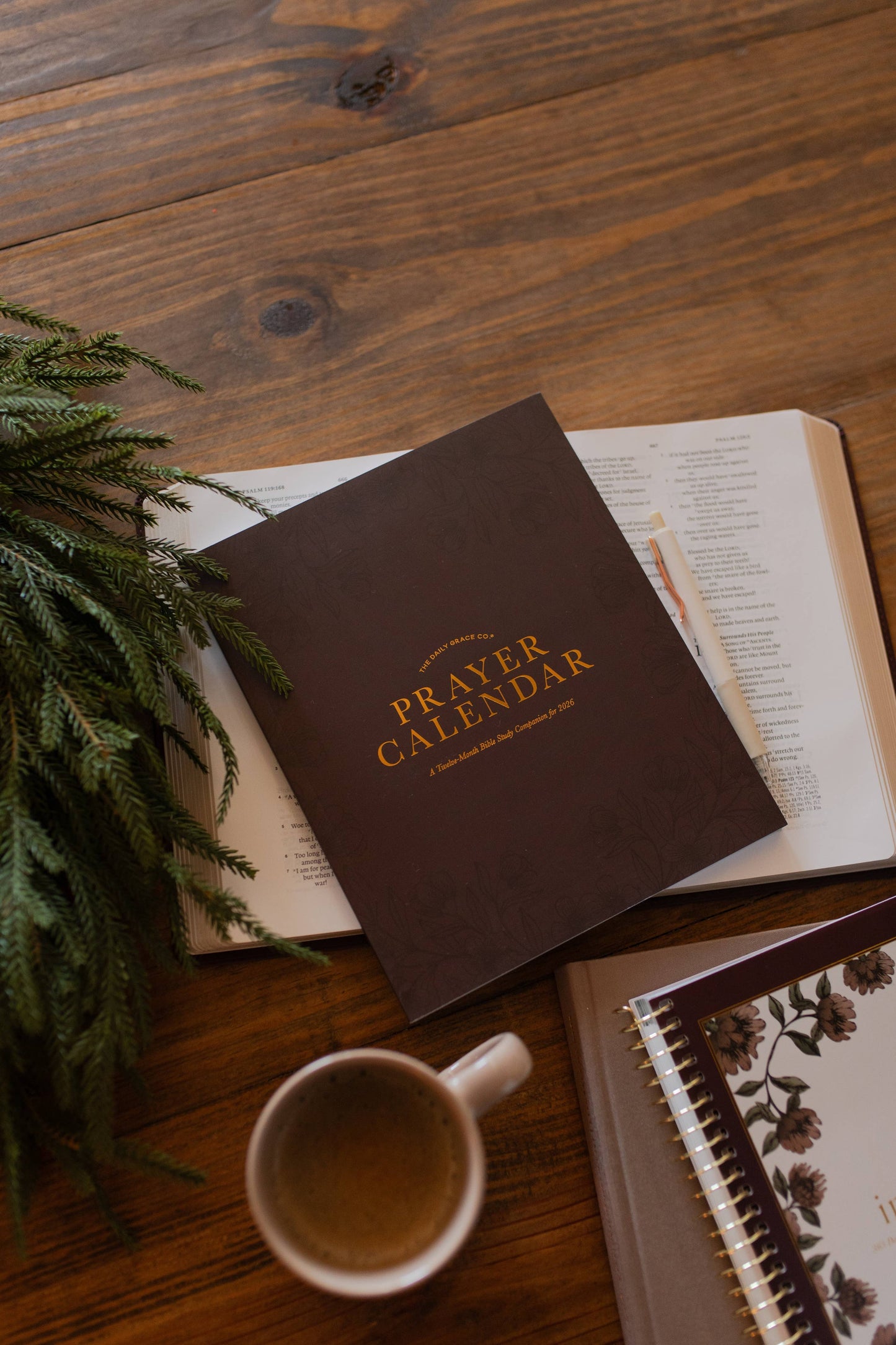 2026 Prayer Calendar by The Daily Grace Co.