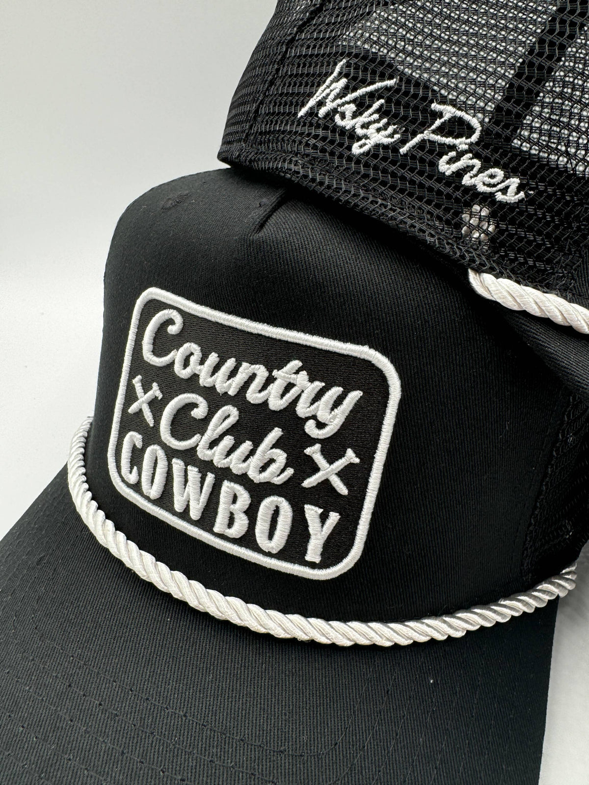 "Country Club Cowboy" Rope Trucker Hat