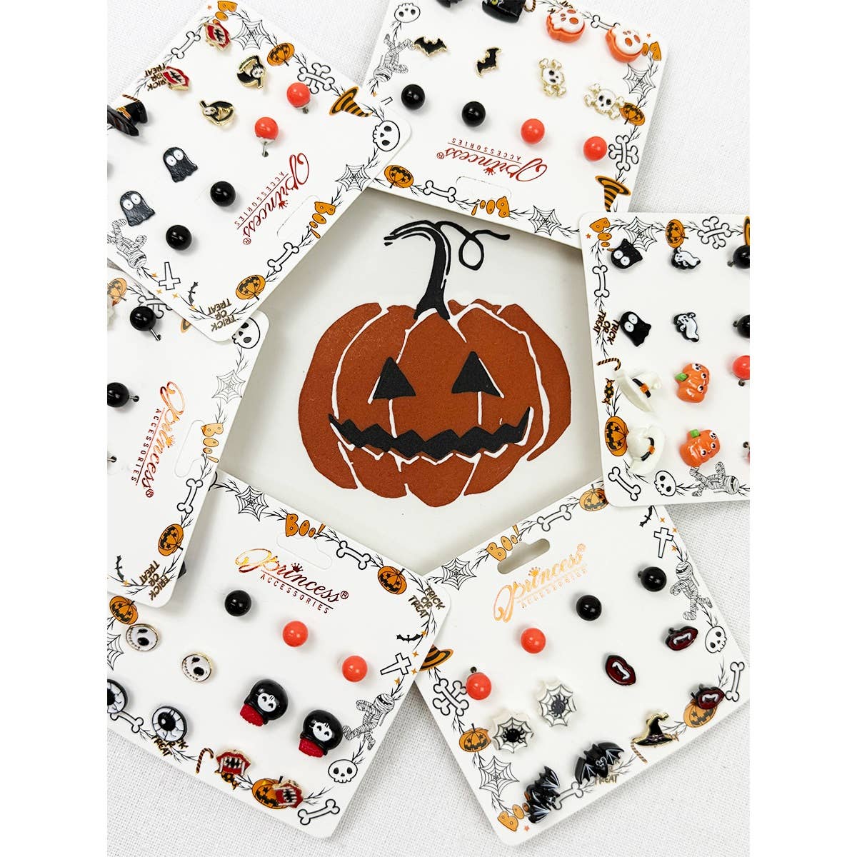 Cute Halloween Theme Earring Set