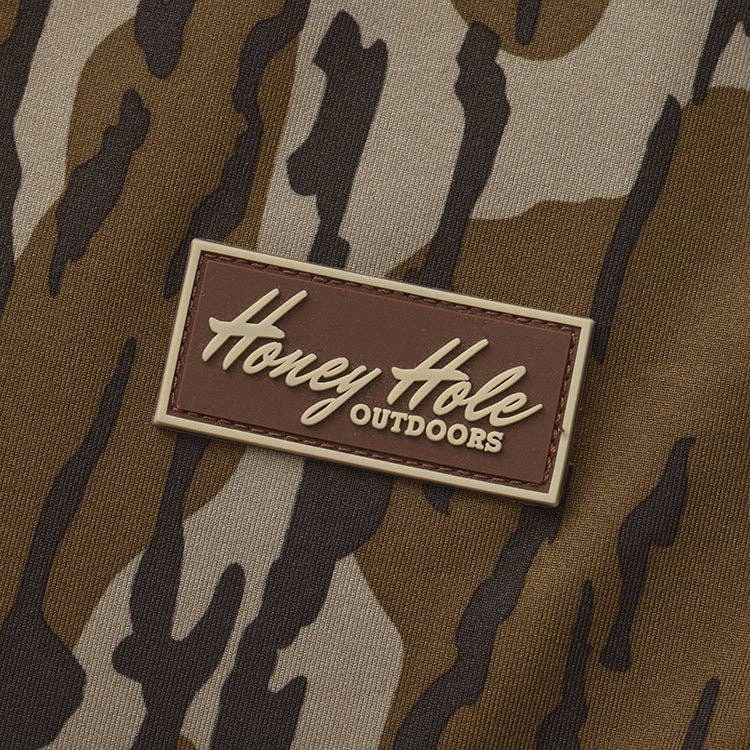 Honey Hole Blindside Hoodie - Mossy Oak Bottomland