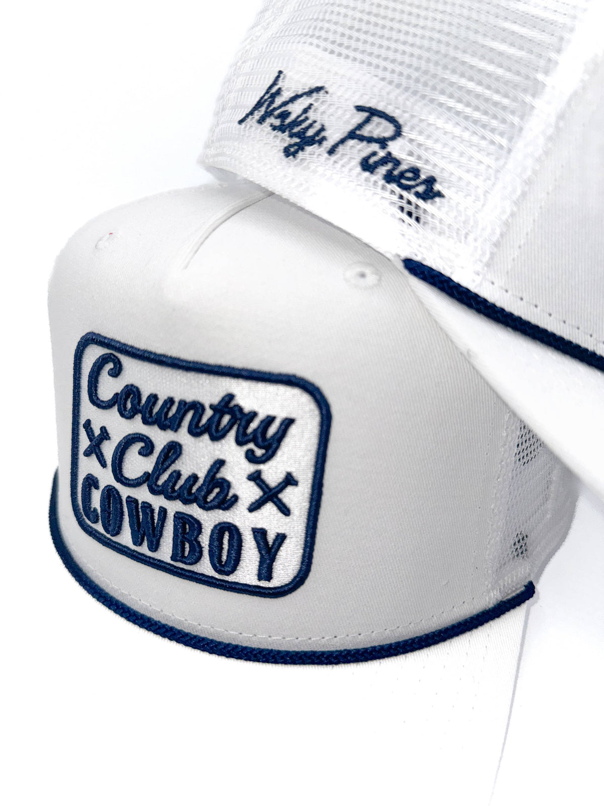 "Country Club Cowboy" Rope Trucker Hat