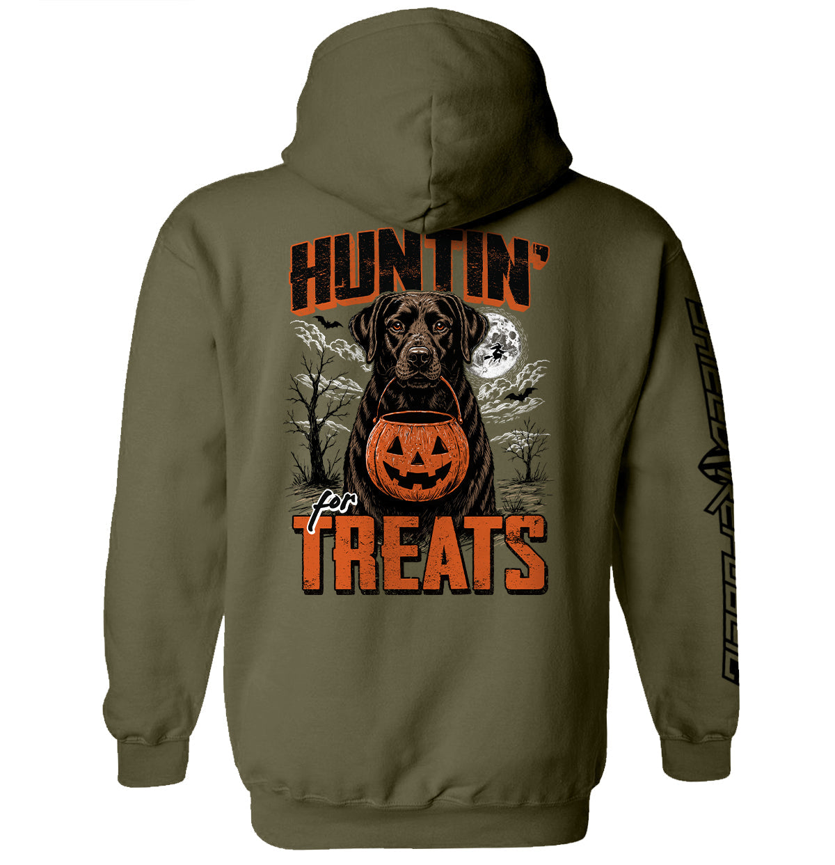 Shield Republic Huntin' For Treats Chocolate Lab
