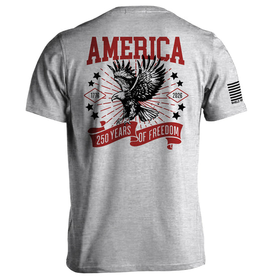 Shield Republic America 250 Years of Freedom