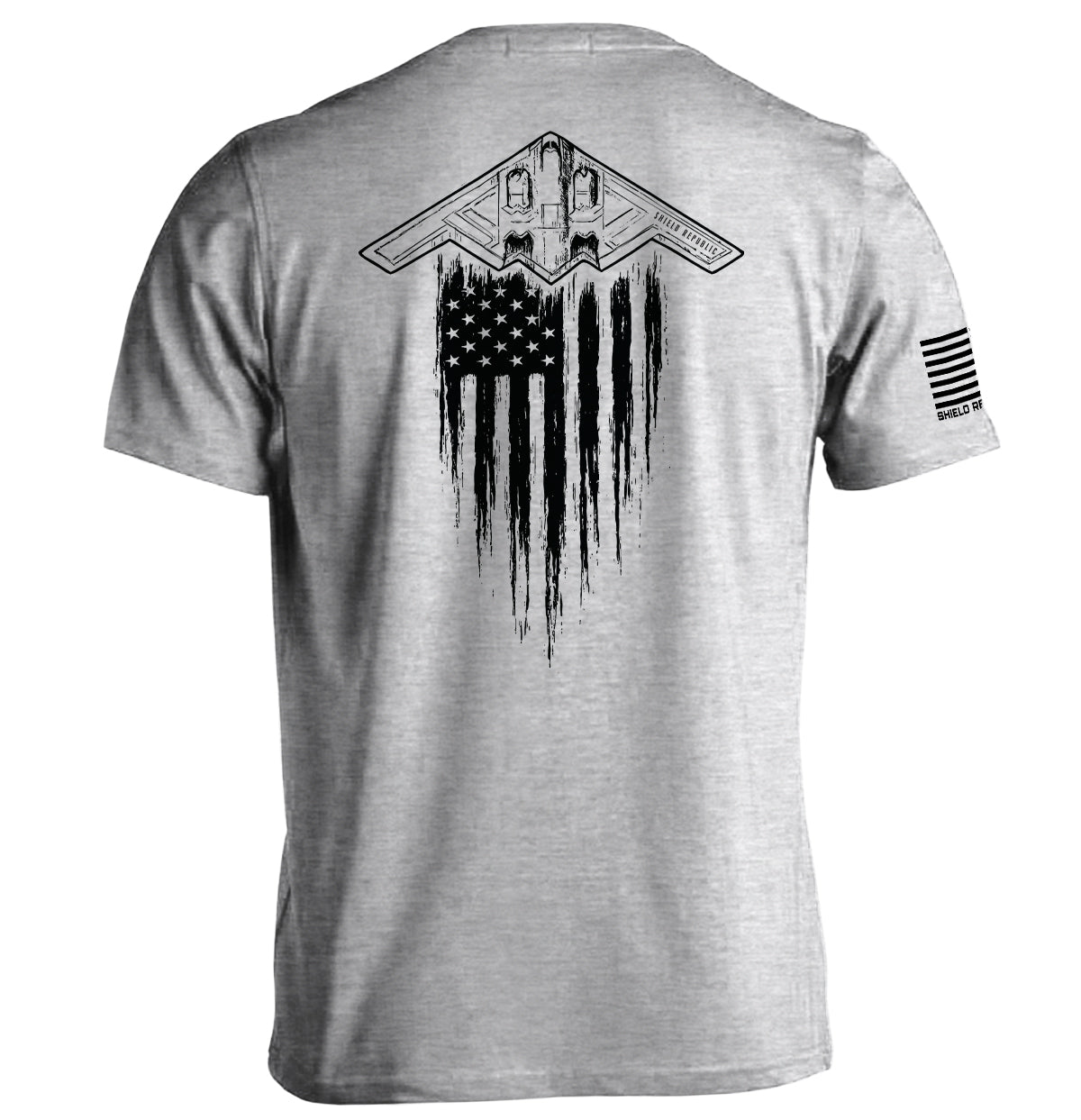 Shield Republic B2 Stealth Bomber Flag