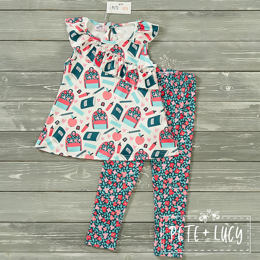 Pete and Lucy Back-to-School: Study Buddies - Pant Set