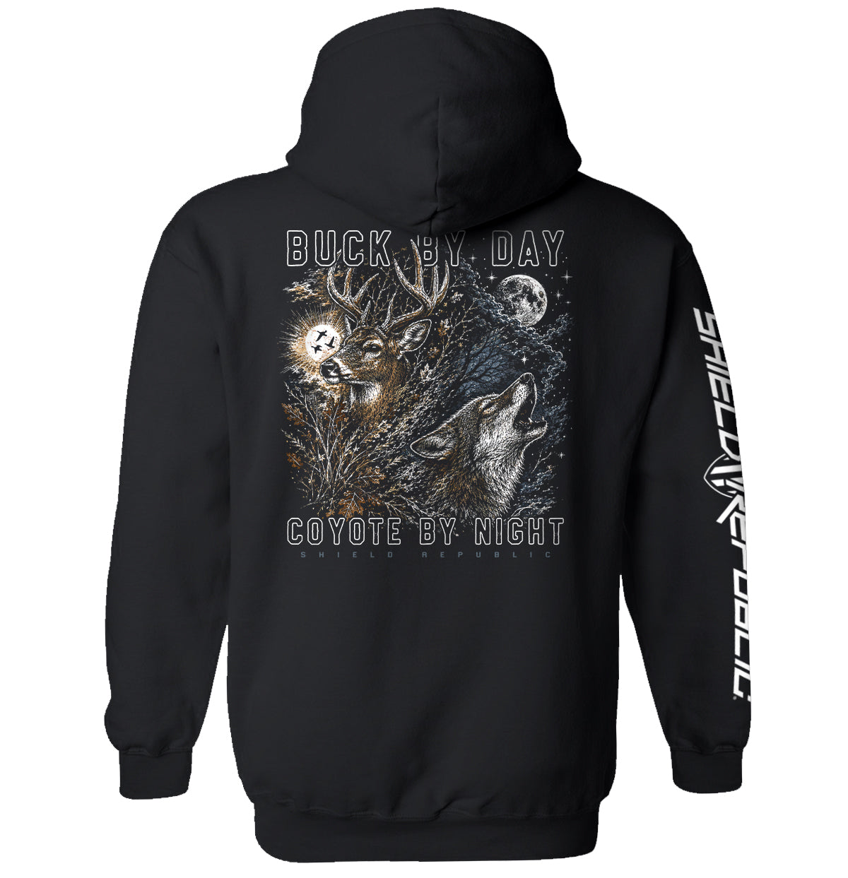 Shield Republic Buck by Day Coyote by Night