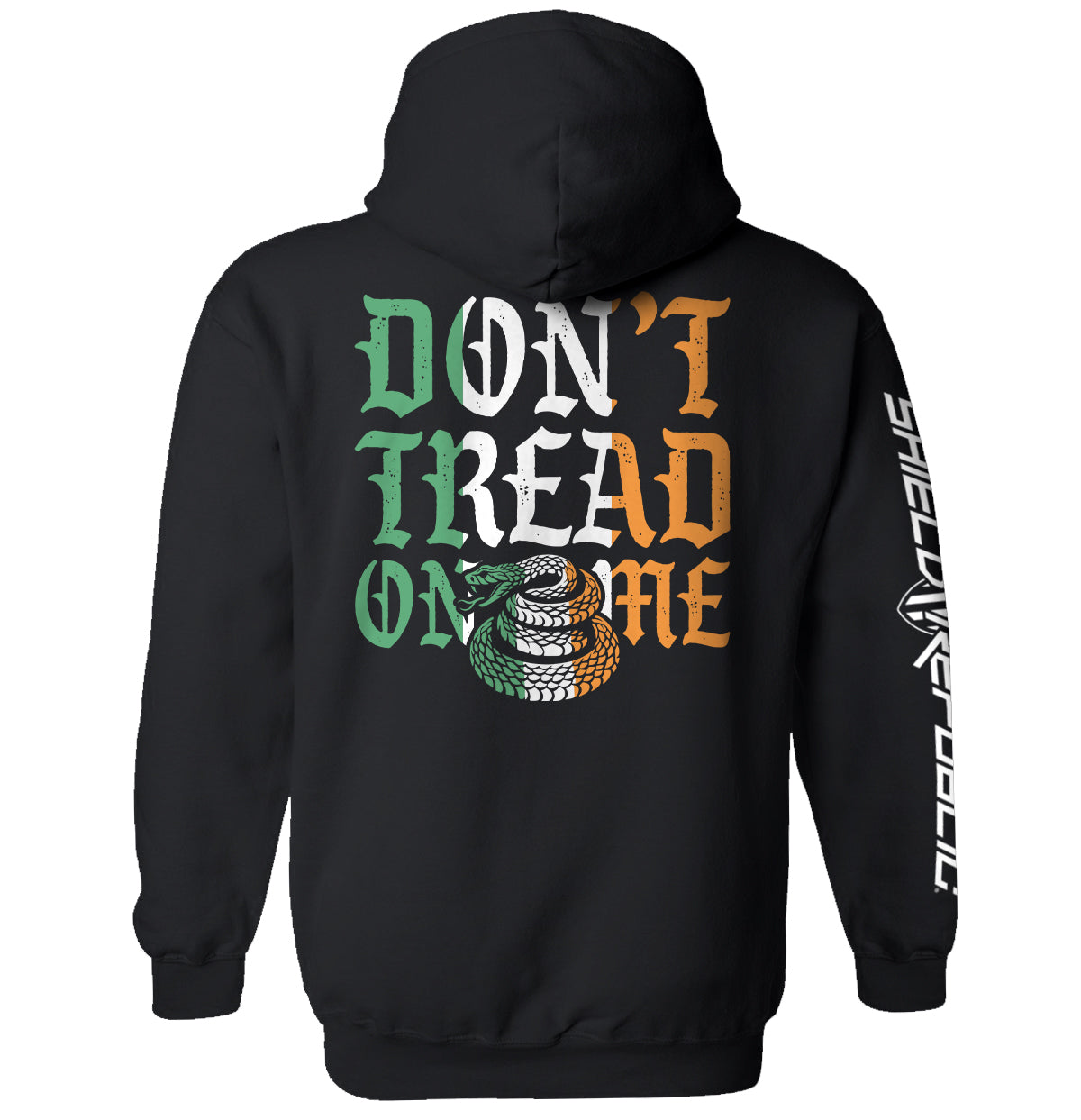 Shield Republic Don't Tread On Me Irish (Back Print)