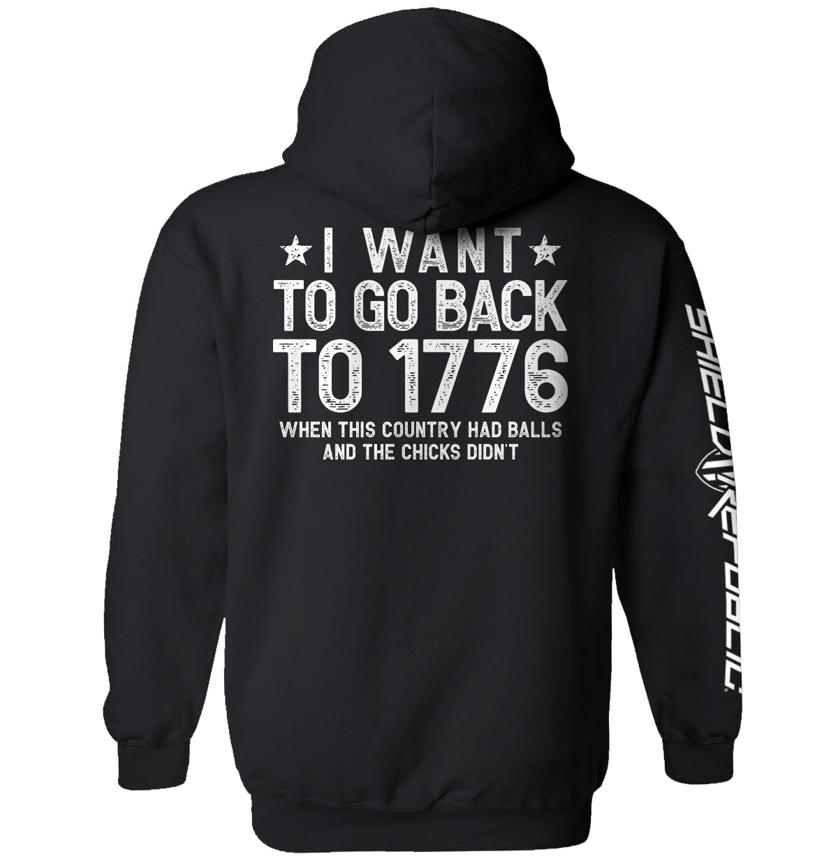 Shield Republic I Want To Go Back To 1776