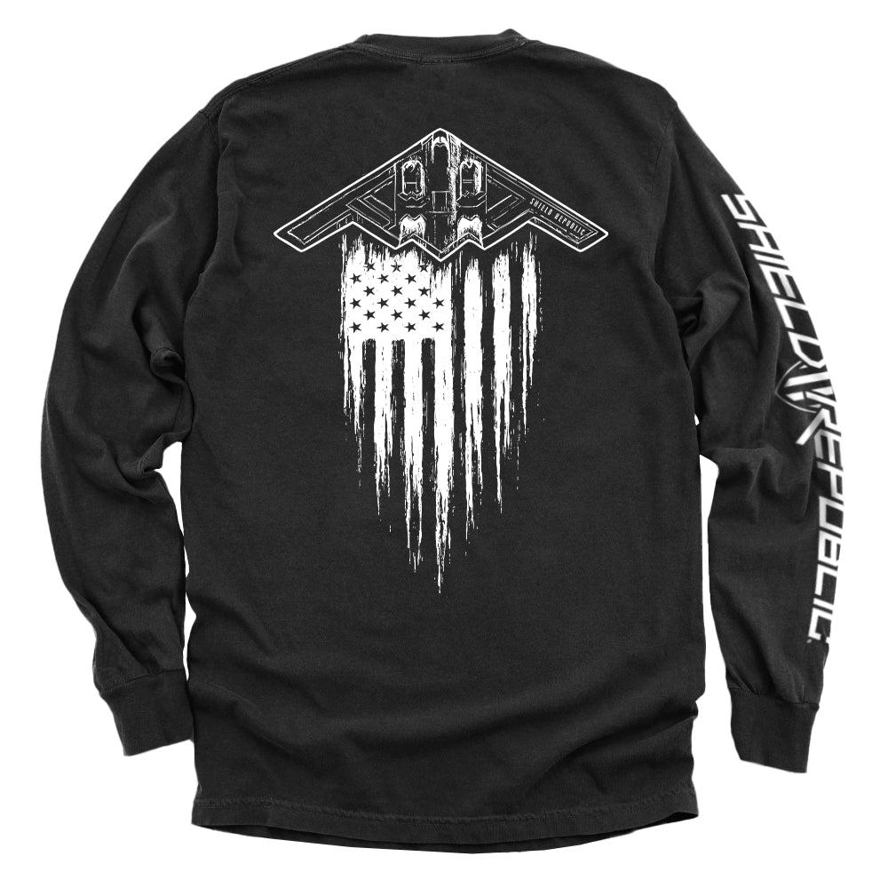 Shield Republic B2 Stealth Bomber Flag