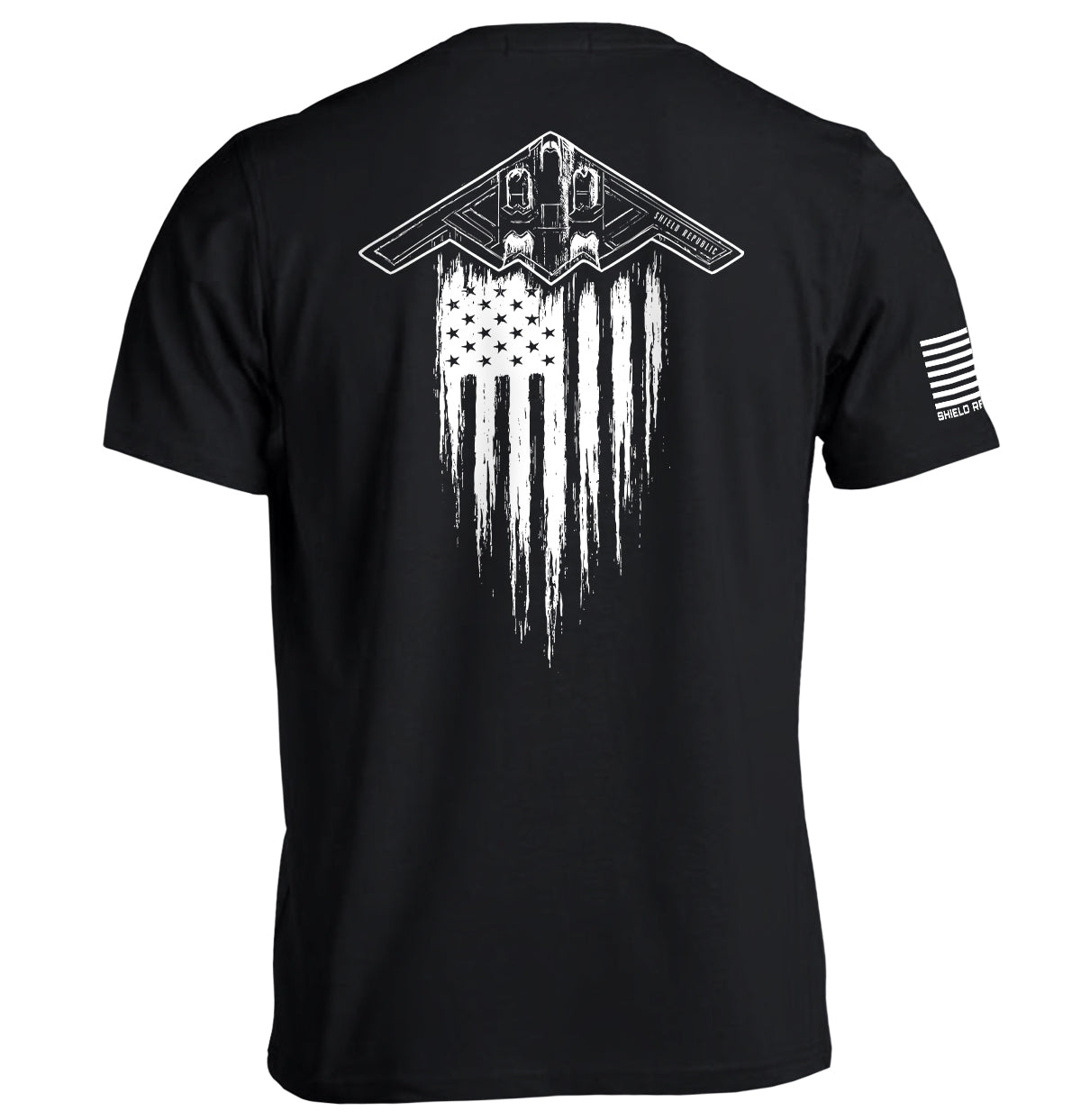 Shield Republic B2 Stealth Bomber Flag